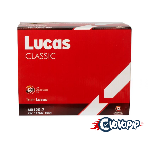 LUCAS CLASSIC NX120-7 Battery Buy Online