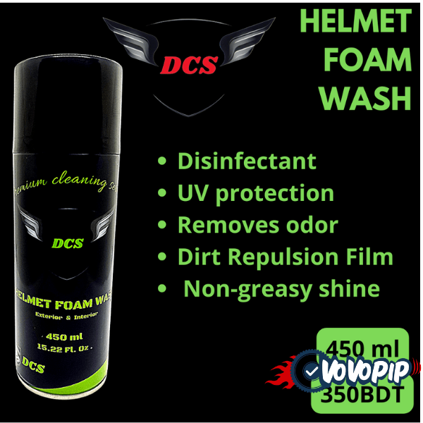 DCS Helmet Foam Wash (450 ml) Price in BD