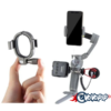 Dual Cold Shoe Mount Bracket for DJI Osmo Mobile 3 & 4 - Image 2