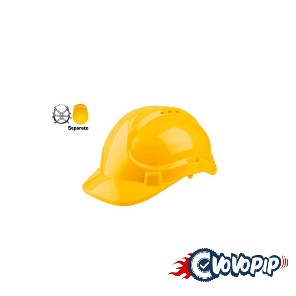 Total 330g Yellow Color Safety Helmet (TSP2612)