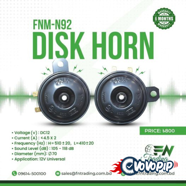 FNM-N92-Snail Horn (Pair) price in bd