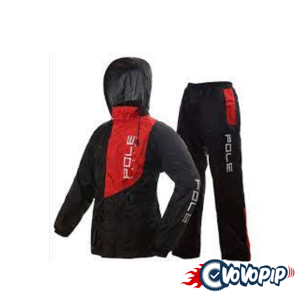POLE RACING RAINCOAT (Red-Black) price in bd