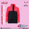 DCS Ladies Premium Raincoat (Pink) - Image 2