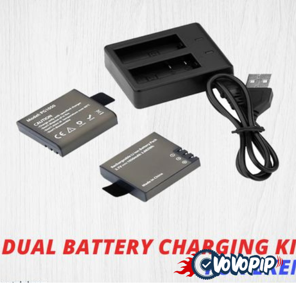 Dual Battery + Charger for Eken price in bd