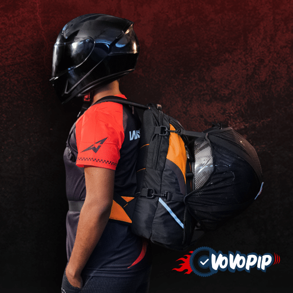 Motorcycle Helmet Carry Backpack Black Orange price in bd