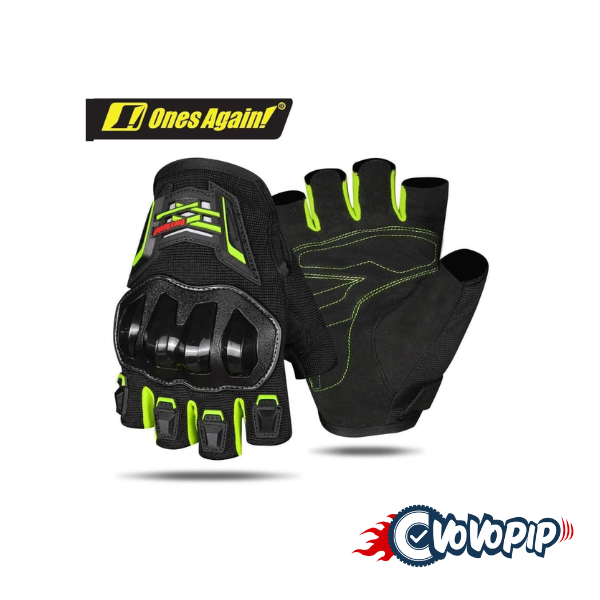 Ones Again half gloves (Neon-Black) price in bd