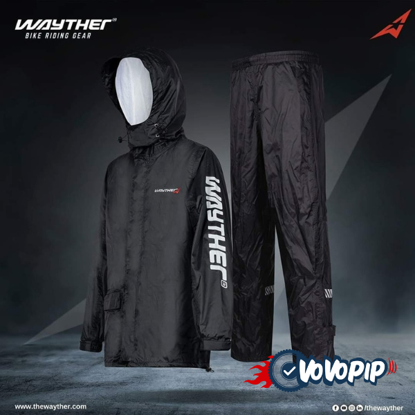 Wayther Premium Rain Coat (Black) price in bd