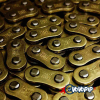 GearX X Ring Racing Motorcycle Chain (Gold) - Image 2