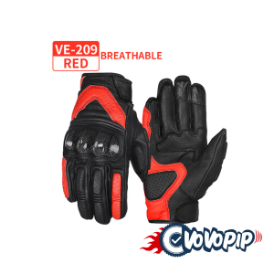 Vemar VE-209 Leather Gloves Red Black price in bd