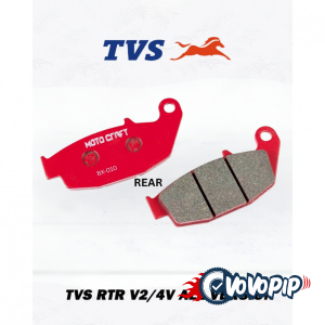 MOTO CRAFT Rear Brake Pad for TVS RTR V2 4V price in BD