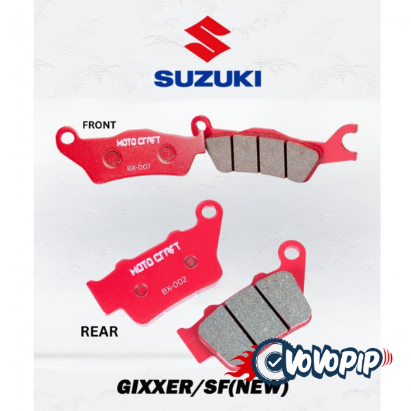 MOTO CRAFT Rear and Front Brake Pad for SUZUKI GIXXER SF price in bd